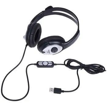 

OVLENG Q2 USB Stereo Headphone Earphone with MIC for Gaming Console Surround Sound PC Headset