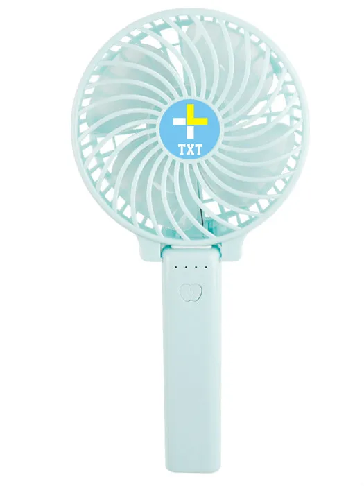 

[MYKPOP]TXT Portable Rechargeable Foldable Mini Fans with USB KPOP Item SA19051707