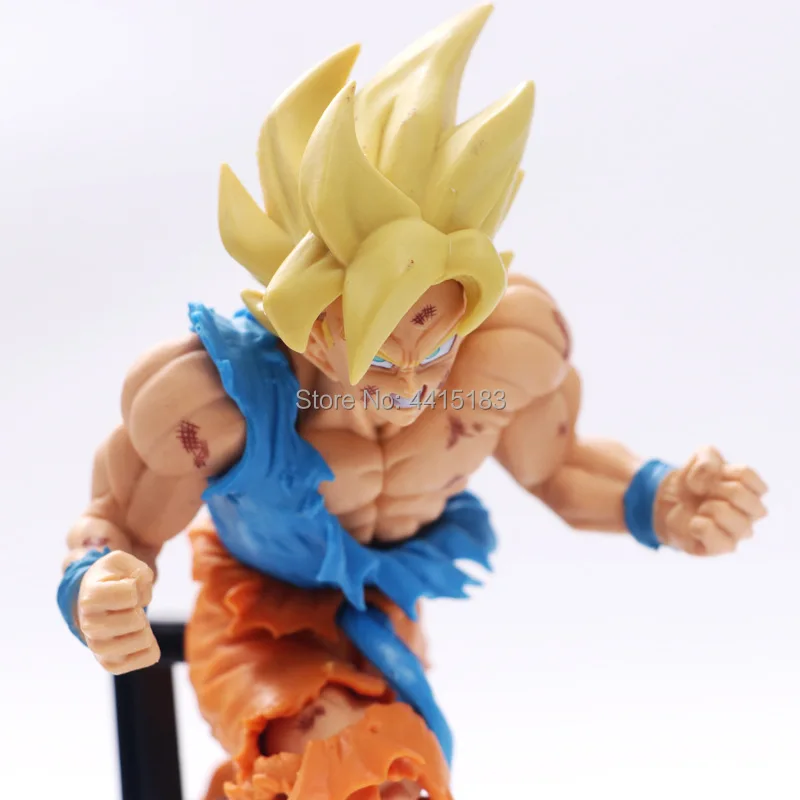 Anime Dragon Ball Z 50th Anniversary Super Saiyan Goku PVC Action Figure Doll Model Toy Halloween Christmas Gift For Children