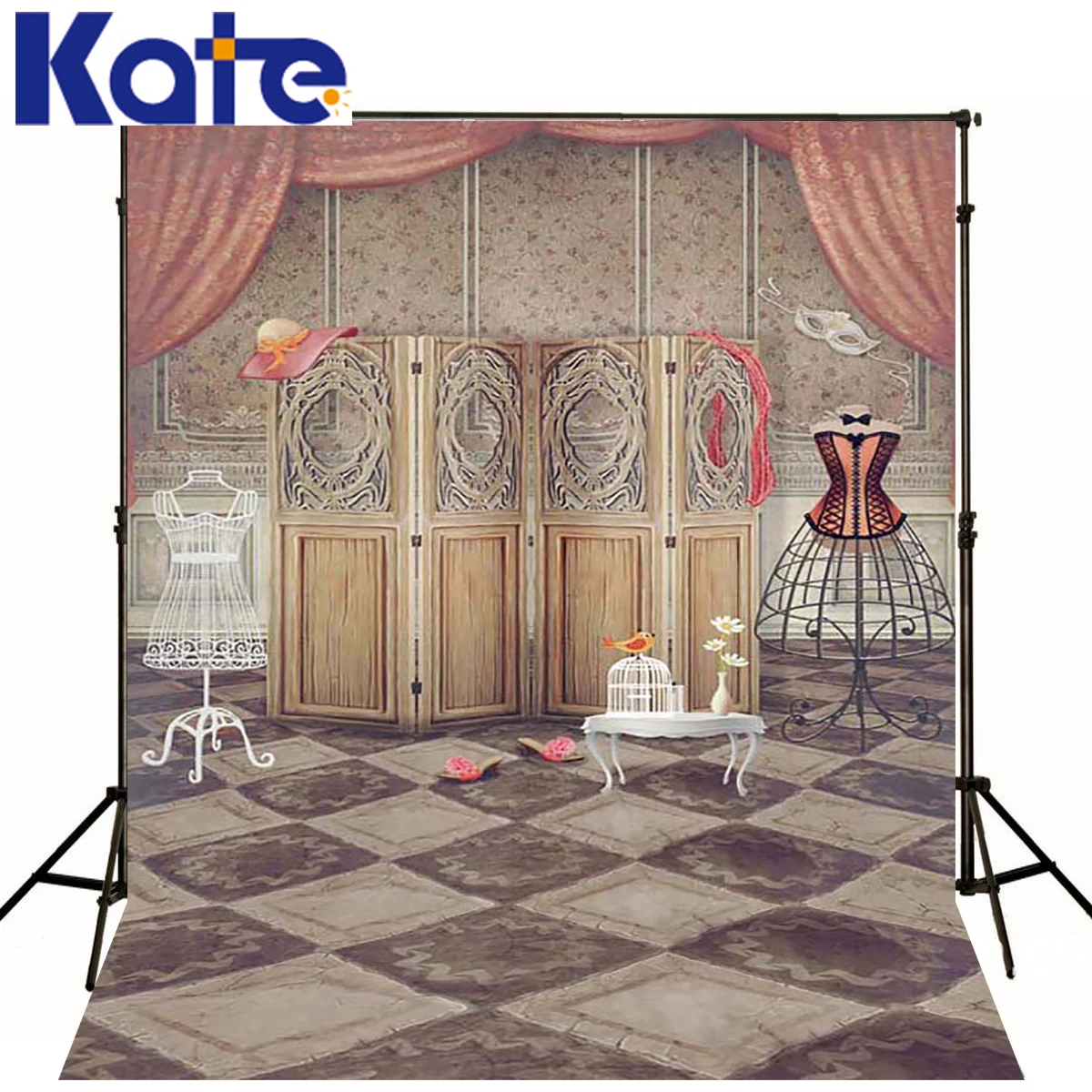 

KATE Indoor Wedding Newborn Backdrop Old Room Photography Backdrops Newborn Aristocratic Dress Backgrounds For Photo Studio