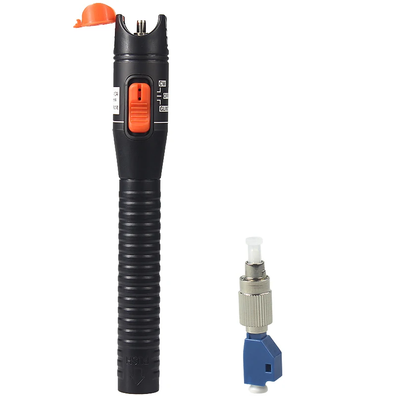 

Plastic10mW Visual Fault Locator Fiber optical cable Tester with FC Male to LC Female Adaptor For LC/SC/FC/ST Connector Cable