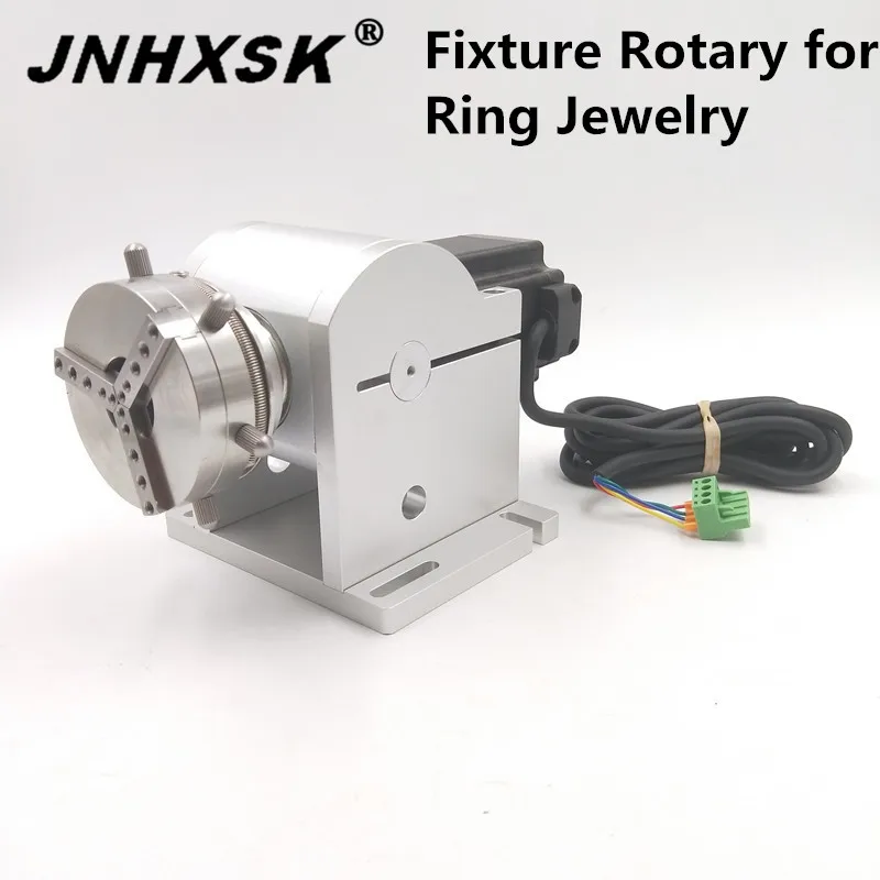 

JNHXSK High Quality Special Rotary Fixture Rotary Shaft/ring jewelry marking rotary table shaft for fiber laser marking machine