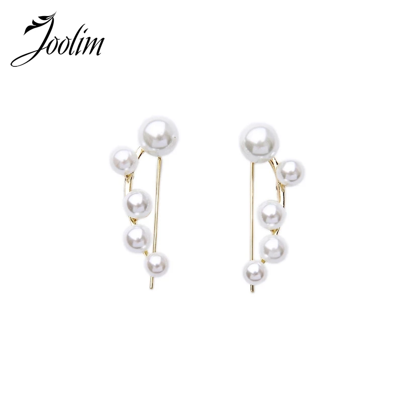 

JOOLIM 2016 Simple Pearl Drop Earring Elegant Earring Party Earring Mothers Day Gift Good Quality