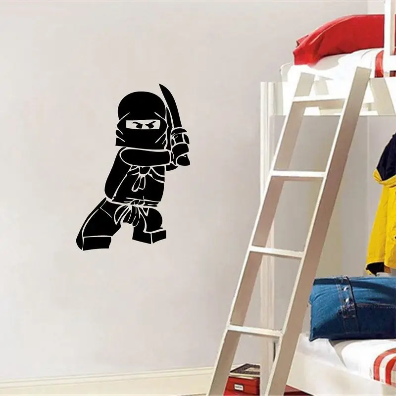 

Compatible Legoings Ninjago Lloyd Stickers Muraux Party 2018 New Ninjago Stickers Muraux Sticker and Decal on the wall Kids Room