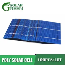 Chargeur de batterie Poly PV, 100 pièces/lot, 1V 2V 3V 4V 5V 6V 8V 9V 12V 18V, panneau solaire, Module polycristallin, à monter soi-même