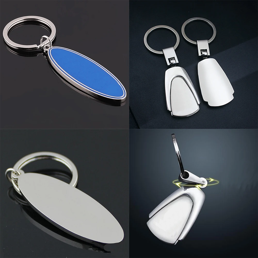 

Metal Car Logo Keychain For Ford keyring car key chain ring holder