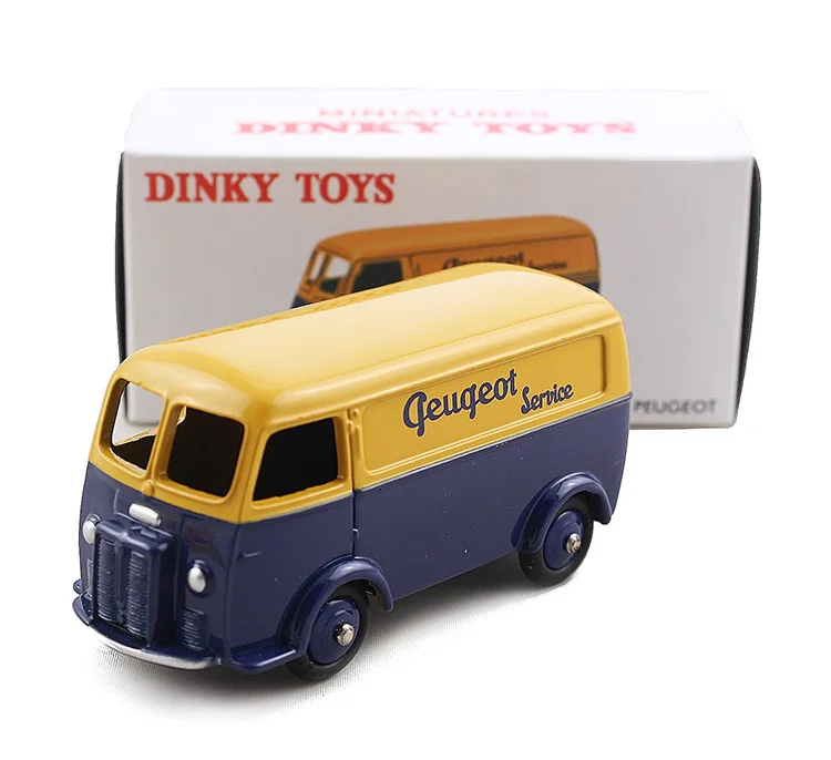 Игрушки Dinky 1:43 Fourgon Tole peugeot антикварные модели бутик сплав автомобиль игрушки для детей Детские игрушки оригинальная коробка