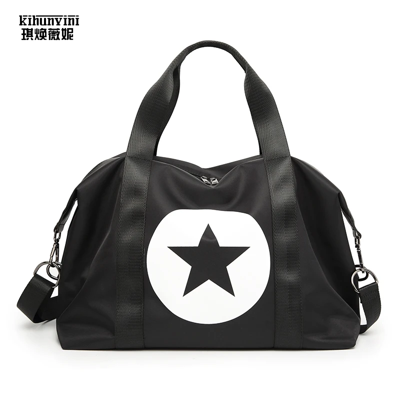 Women Travel Bag Water Resistant Female Purses Ladies Luggage Duffel Handbag For Trip New Tourist Star Printed Crossbody Bolsas | Багаж и