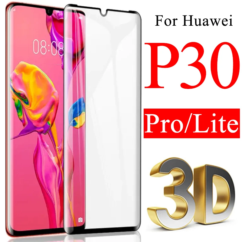 3D Защитная стеклянная защита для huawei P30 Lite Pro экрана i Huwai 30lite P 30 30P 30Pro закаленная