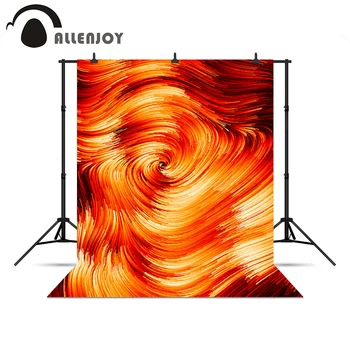 

Allenjoy photographic background Fire red gold vortex decoration artistic christmas backgrounds for a photo shoot a bag