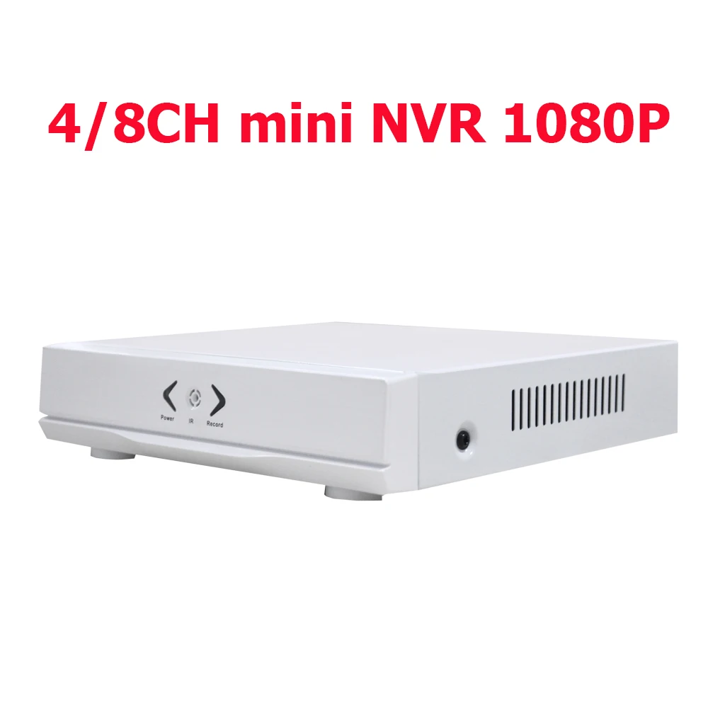 Jivision мини видеорегистратор Full HD 4 канала 8-канальный безопасности приемник