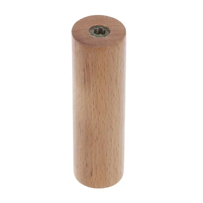 Натуральный Деревянный крючок-вешалка настенные крючки DIY деревянная вешалка настенные украшения шарф шляпа и сумка вешалка для хранения - Цвет: Beech 10 cm