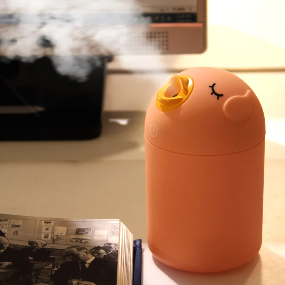 

220ML New Mini Cartoon Cute Bird Humidifier Air Mist Diffuser Portable Home Air Sprayer for office