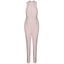 Стиль нет. p134 Высокая шея Женская одежда Комбинезоны