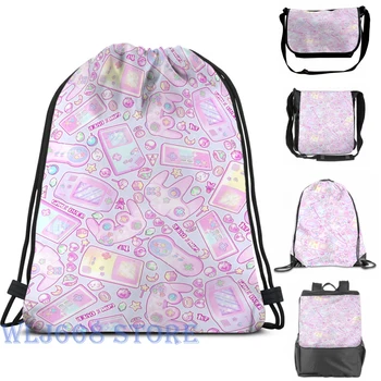 

Funny graphic print shoulder Bags women Power Up! Single shoulder backpack travel for men Gym Bag