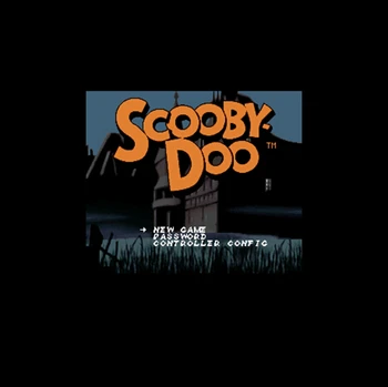 

Scooby-Doo NTSC Version 16 Bit 46 Pin Big Gray Game Card For USA Game Players
