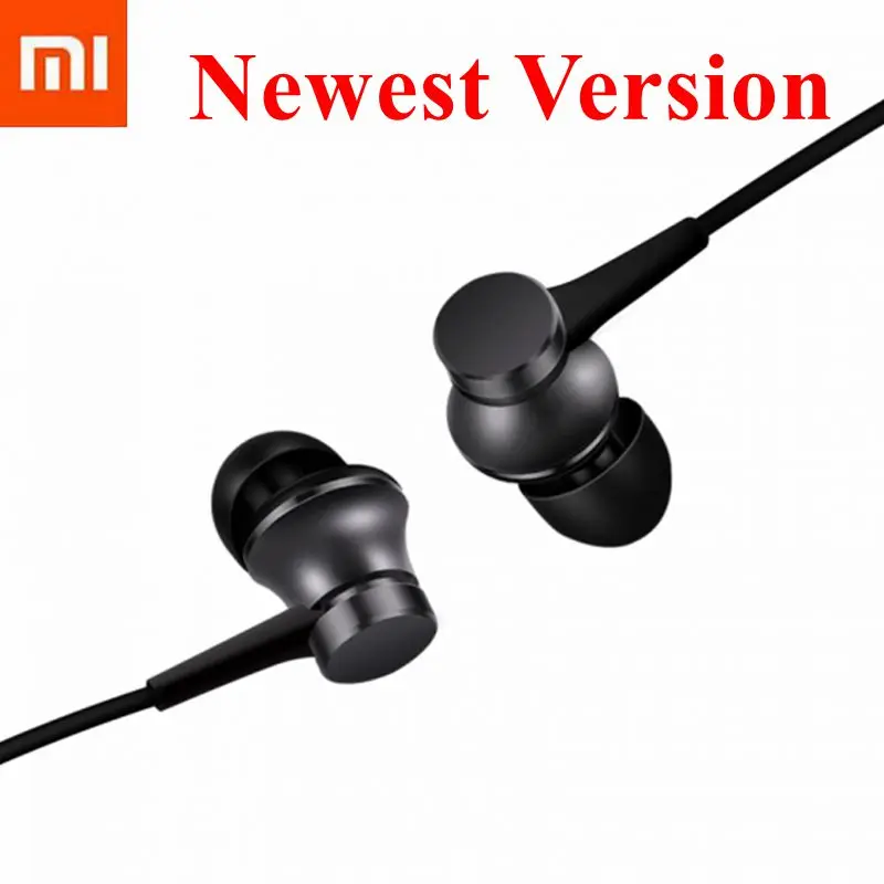 Оригинальные наушники Xiaomi Mi Piston 3 новая версия вкладыши с микрофоном управление