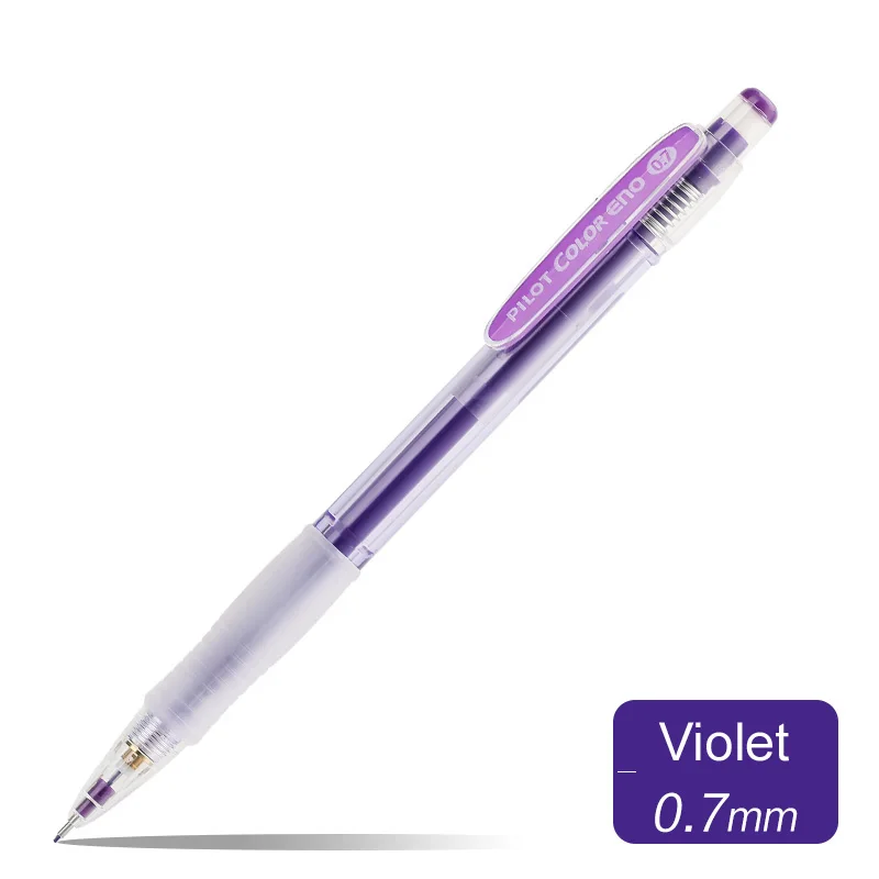 HCR-197 Violet Pilot color Eno механический карандаш 0,7 мм Выдвижной цветной свинцовый автоматический карандаш для манги рисования Kawaii канцелярские принадлежности - Цвет: HCR-197 Violet