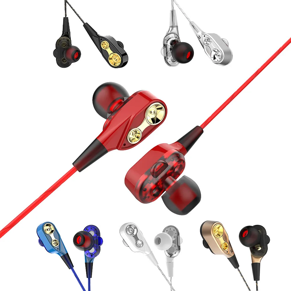 Earphone HIFI In-Ear Super Bass Stereo Earphone Earbuds Sports Earphones With In Ear Earphones For iPhone For Xiaomi