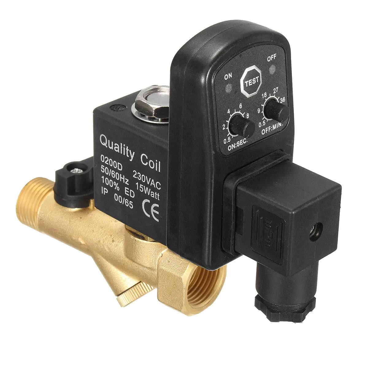 

Electronic Drain Valve Timed Air Compressor Gas Tank Automatic 2-way Durable New