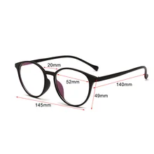 Горячая Распродажа, круглые очки, оправа, легкие очки для близорукости, оправа для мужчин и женщин CXZ