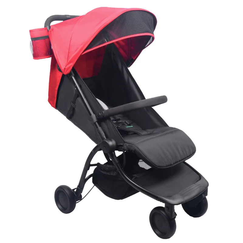 

Lionman baby cart light portable ultra-light folding shock-proof baby portable boarding machine can sit flat lying four-wheeled
