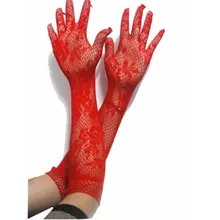 Модные Формальные Длинные женские перчатки женские ажурные Цветочные Необычные кружевные прозрачные локоть Элегантные перчатки для взрослых варежки