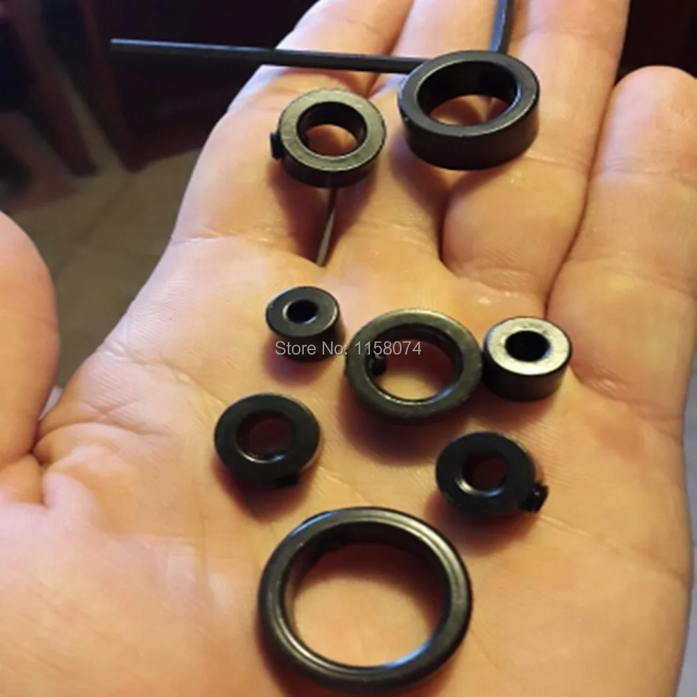 8pc Drill Bit Shaft Depth Stop Collar 3 16mm Hex Wrench Depth Hole