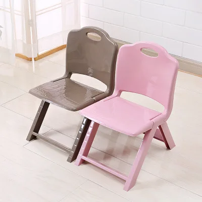 

9%Folding Kids Stool Cute Portable Plastics Folding Stool Cartoon Ottomans Outdoors Fishing Study Dinner Children Stool