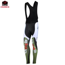ZM Chuangdi мужские велосипедные нагрудники для горного велосипеда весна осень длинные штаны с подкладкой Дорожные штаны для велоспорта Одежда для велоспорта