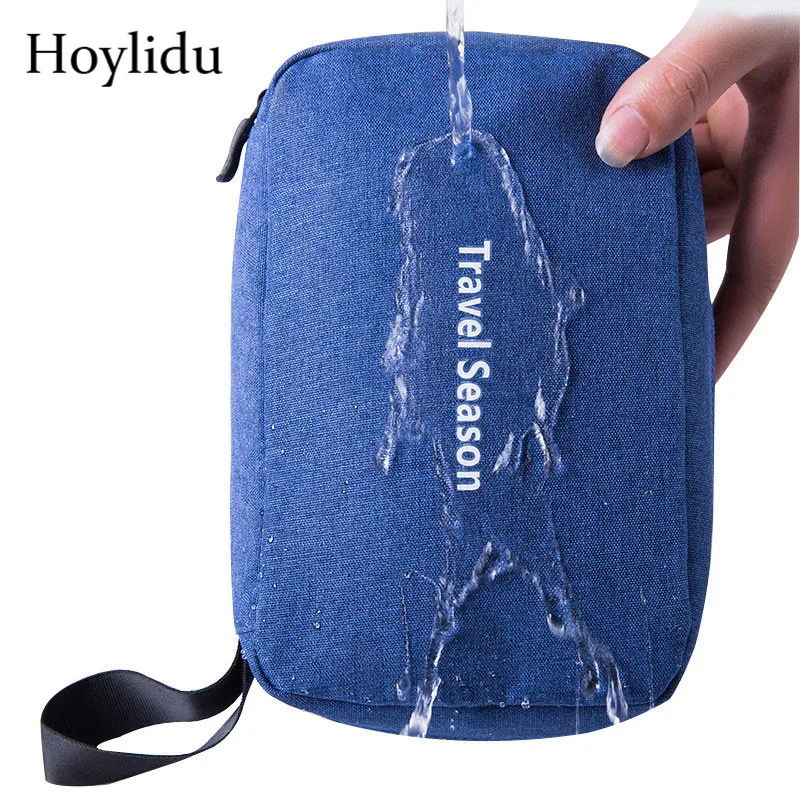 

Waterproof Travel Organizer Cosmetic Bags Women Foldable Makeup Bag with Hook Large Capacity Necessaire Toiletry Wash Pouch Kits
