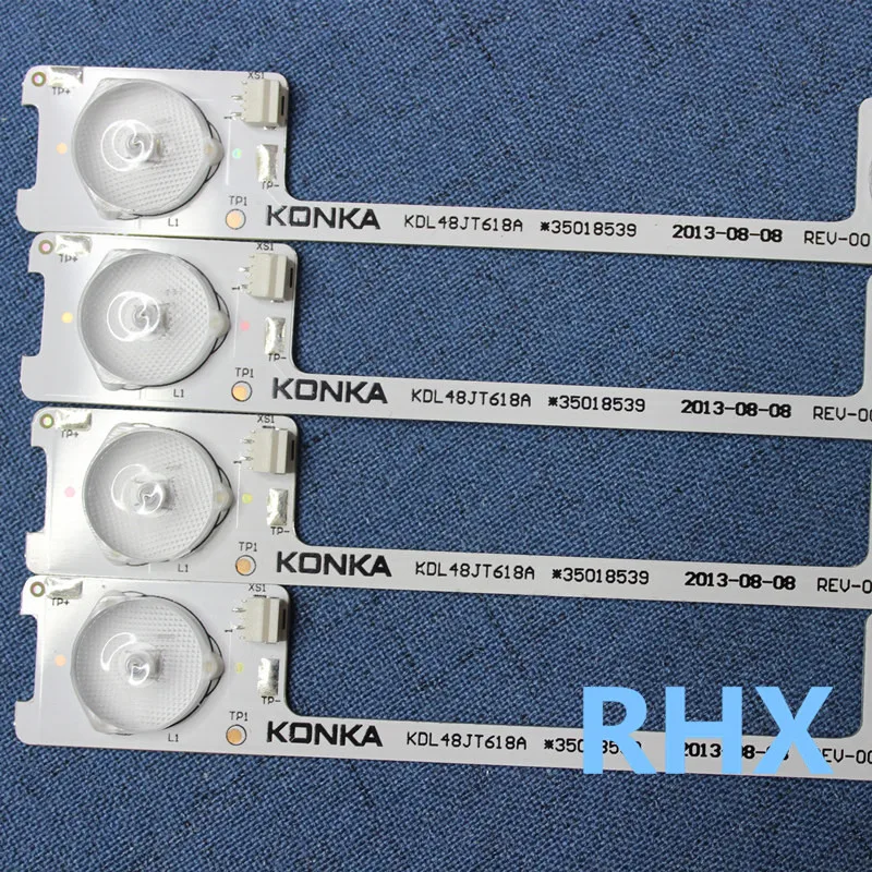 6 lights 6V series LED highlight lens bar Konka LCD TV KDL48JT618A   lamp strip 36V  442MM    100%NEW