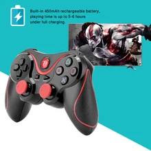 2pcs lot Wireless Bluetooth Gamepad Joystick Joypad Dual Vibration Game Controller For Playstation 3 PS3 Controller
