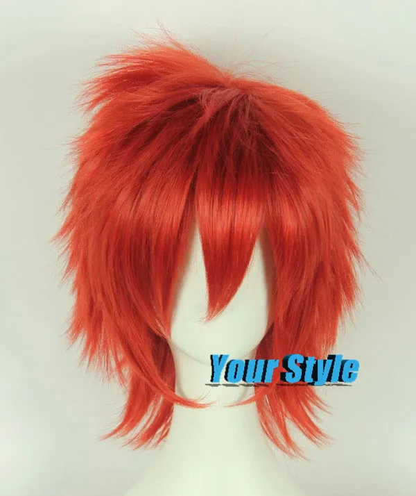 Japanese Hitman Reborn Kozato Enma/Sasori/ Wig Cosplay Short Boy Pixie