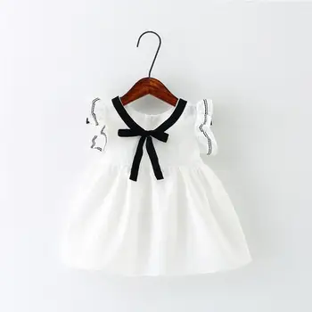 

New 2017,Baby Summer Dress,Lovely Ribbon,Baby Girl Dress,Newborn,Toddlers,Baby Girl Clothes,for 0-24M Baby