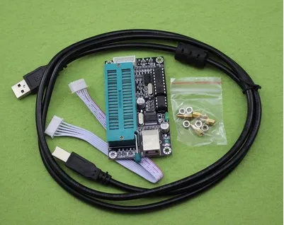 

10pcs/lot PIC K150 ICSP Programmer USB Automatic Programming Develop Microcontroller + USB ICSP cable