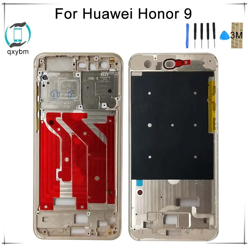 

Factory Price 5.15 Inches Middle Housing Frame for Huawei Honor 9 Middle Frame Bezel Case Housing Plate Replacement
