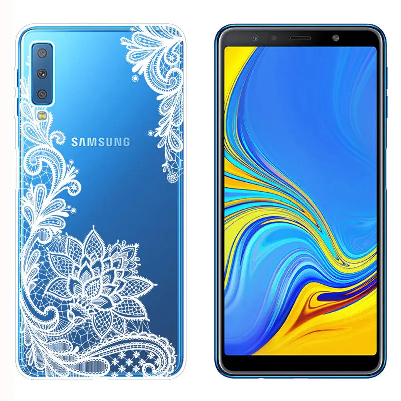 Силиконовые чехлы Arvin для samsung Galaxy A7, мягкий прозрачный ТПУ чехол для телефона, для samsung A30, окрашенный чехол для A50 SAM-A305F - Цвет: 03