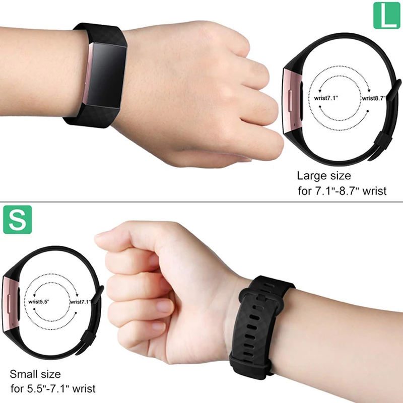 Спортивные повязки для Fitbit Charge 3 Band силиконовые умные часы сменный ремешок аксессуары браслет для Fit bit Charge3 браслет