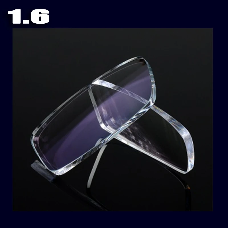 

Super value Myopia 1.6 lenses, prescription optical lenses, aspherical lens UV radiation resistant polycarbonate lens
