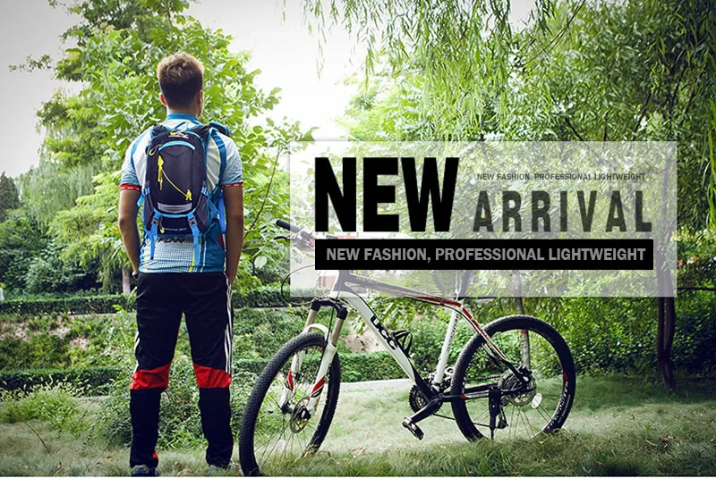 mochila unissex de náilon para ciclismo, caminhadas,