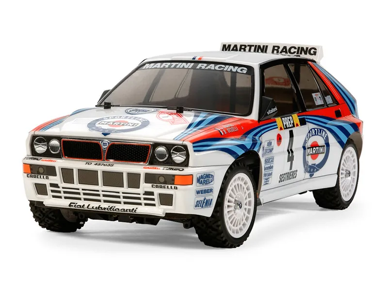 Tamiya 58570 1/10 EP RC TT-02 Laancia Delta Integrale Martini Assembly Kit w/ESC | Игрушки и хобби