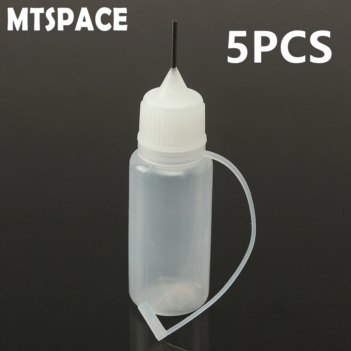 Пустая пластиковая бутылка 5 шт./компл. 10 мл украшенная по технике квиллинга с