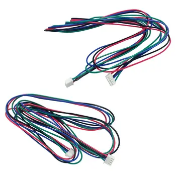 

HOT-2pcs Extended NEMA 17 Stepper Motor Cable for 1M Long 4 6 Pin
