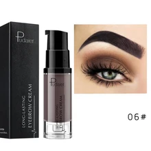 Pudaier стойкий 4D гель для бровей водонепроницаемый пот Профессиональная Натуральная тушь для бровей черный коричневый крем для увеличения краски 6 цветов