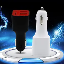 1 шт. 3 USB порт Автомобильный световой разъем зарядное устройство очиститель воздуха отрицательных ионов ионизатор DXY88