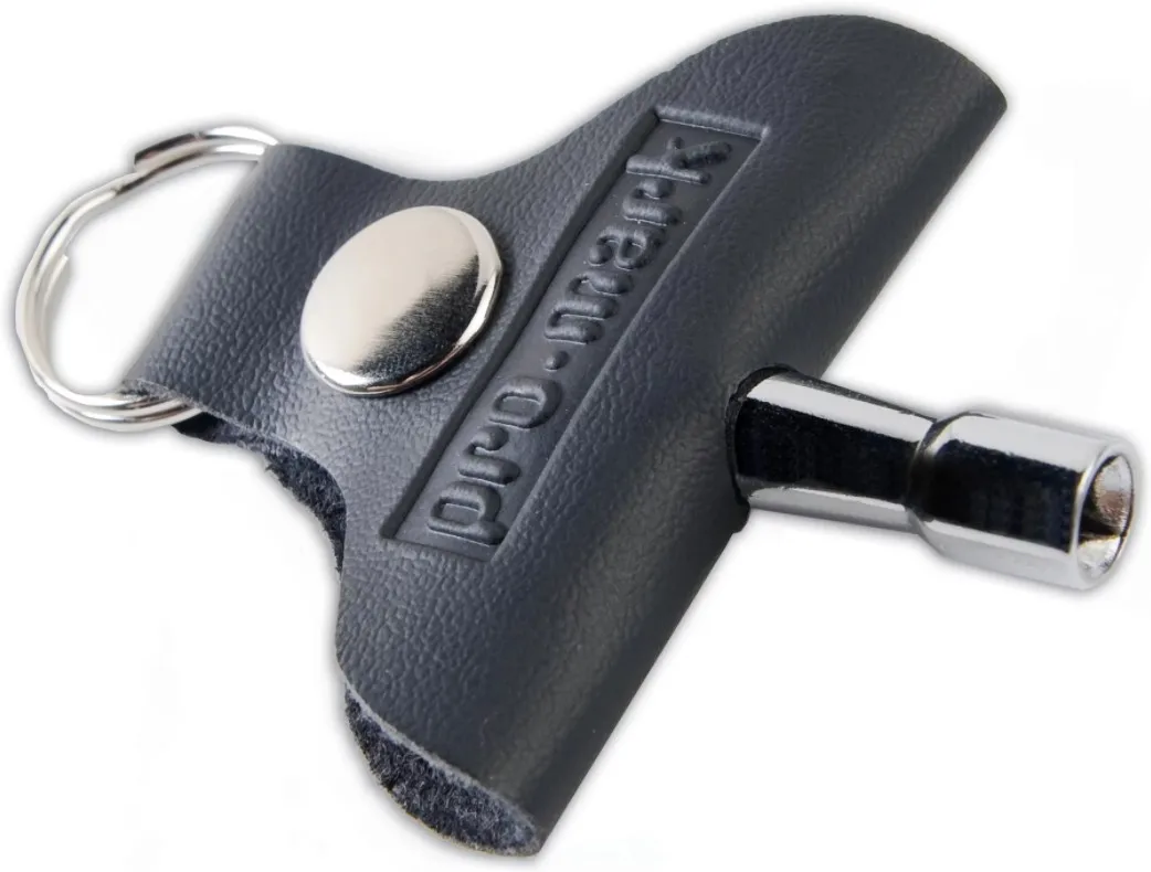 

Promark KR Key Ring Drum Key - Drum Key with Key Ring Holder and Leather-like Cover