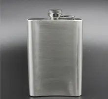 9 oz stainless steel hip flask Take the bottle Outdoor portable hip flask Russia’s hip kettle