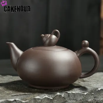 

CAKEHOUD China Yixing Traditional Handmade Purple Sand Ceramic Filter Teapot Pu'er Tea Kung Fu Tea Set Ceramic Clay Kettle