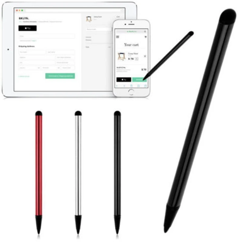 3 шт. Универсальный экран Стилус ручки для Apple Pro емкостный сенсорный экран карандаш-стилус ручка для планшета/iPad/samsung мобильный телефон